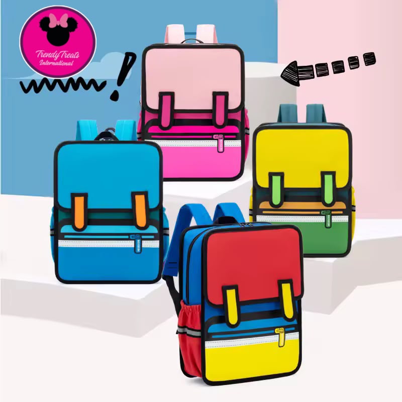 Colour-Pop Quad Bag